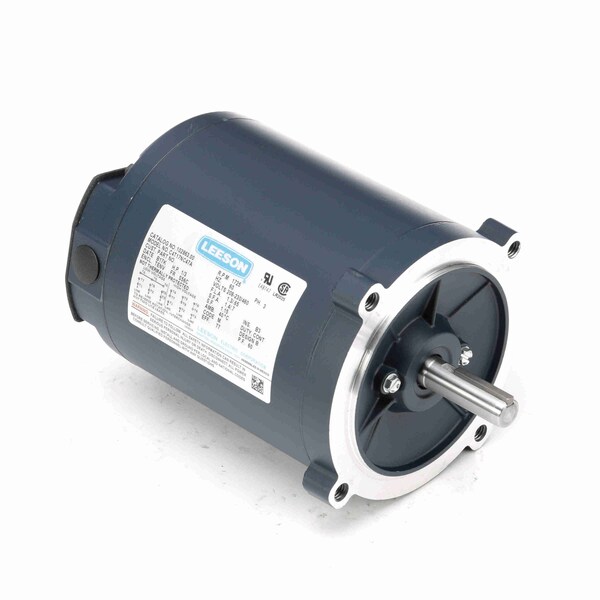 General Purpose Motor, 0.33 HP, 3 Ph, 60 Hz, 208-230/460 V, 1800 RPM, S56C Frame, TENV